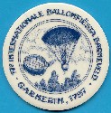 Onderzetter 17e BF Barneveld, historische ballon