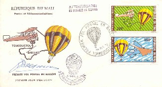 1e ballonvaart in Mali