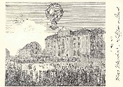 First balloon-ascent in Switzerland, 1788