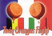 Twin Oranges Flight