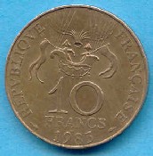 French coin; 200 year ballooning