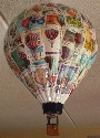Postzegelballon, met dank aan Jan Vermeulen